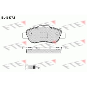 Bremsbeläge BL1937A3 von FTE günstig für 35,73 € online kaufen