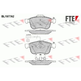 Bremsbeläge BL1977A2 von FTE günstig für 41,26 € online kaufen