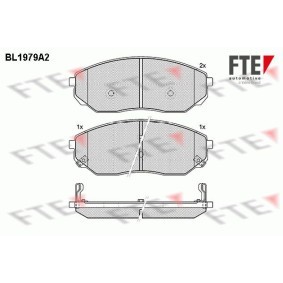 Bremsbeläge BL1979A2 von FTE günstig für 50,81 € online kaufen