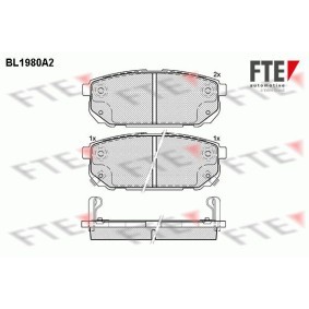 Bremsbeläge BL1980A2 von FTE günstig für 43,74 € online kaufen