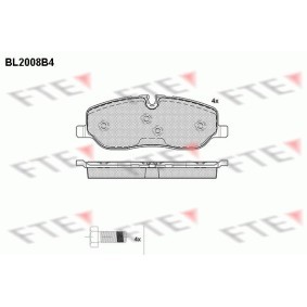 Bremsbeläge BL2008B4 von FTE günstig für 52,28 € online kaufen