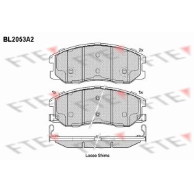 Bremsbeläge BL2053A2 von FTE günstig für 41,06 € online kaufen