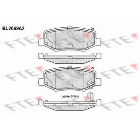 Bremsbeläge BL2069A2 von FTE günstig für 39,14 € online kaufen