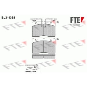 Bremsbeläge BL2113B1 von FTE günstig für 53,34 € online kaufen
