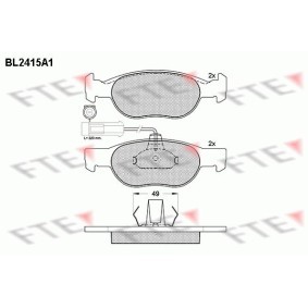 Bremsbeläge BL2415A1 von FTE günstig für 29,50 € online kaufen