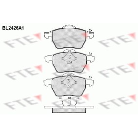 Bremsbeläge BL2426A1 von FTE günstig für 39,14 € online kaufen
