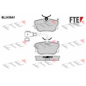 Bremsbeläge BL2436A1 von FTE günstig für 32,52 € online kaufen