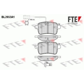 Bremsbeläge BL2653A1 von FTE günstig für 33,81 € online kaufen