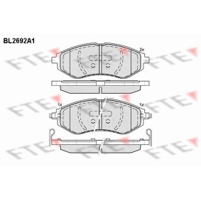 Bremsbeläge BL2692A1 von FTE günstig für 44,57 € online kaufen