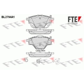 Bremsbeläge BL2794A1 von FTE günstig für 44,68 € online kaufen
