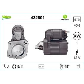 Anlasser 432601 von VALEO günstig für 171,53 € online kaufen
