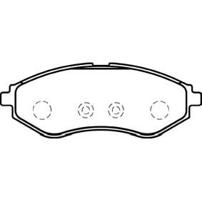 Bremsbeläge für CHEVROLET von KAVO PARTS