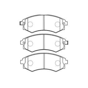 Bremsbeläge von KAVO PARTS