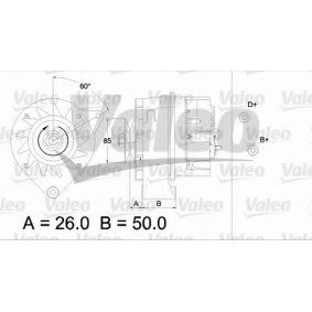 Lichtmaschine 436139 von VALEO günstig für 419,90 € online kaufen