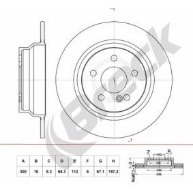 Unterdruckschlauch des Herstellers BRECK - Originalware Artikelnummer: BR 056 SA100