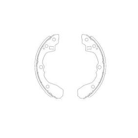 Bremsbackensatz BS-4408 von KAVO PARTS günstig für 39,58 € online kaufen