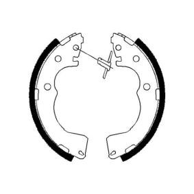 Bremsbackensatz BS-5421 von KAVO PARTS günstig für 77,29 € online kaufen