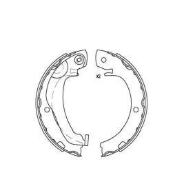 Bremsbackensatz von KAVO PARTS