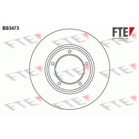 Bremsscheibe BS3473 von FTE günstig für 67,20 € online kaufen