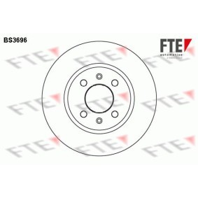 Bremsscheibe BS3696 von FTE günstig für 62,25 € online kaufen