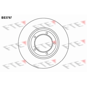 Bremsscheibe BS3797 von FTE günstig für 54,55 € online kaufen