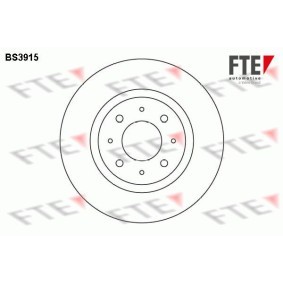 Bremsscheibe BS3915 von FTE günstig für 66,88 € online kaufen