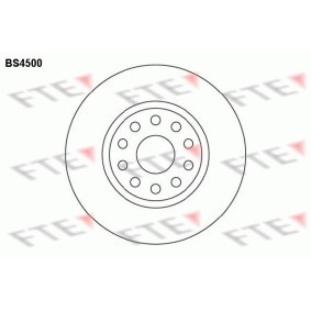 Bremsscheibe BS4500 von FTE günstig für 74,90 € online kaufen
