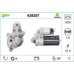 Anlasser 438207 von VALEO günstig für 177,01 € online kaufen