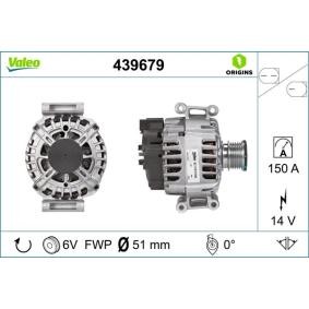 Lichtmaschine 439679 von VALEO günstig für 387,27 € online kaufen