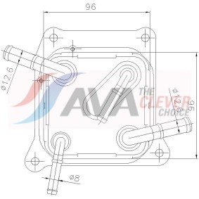 Kühler, Motorkühlung von AVA COOLING SYSTEMS