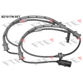 Warnkontakt, Bremsbelagverschleiß BZ1017W-SET von FTE günstig für 13,64 € online kaufen