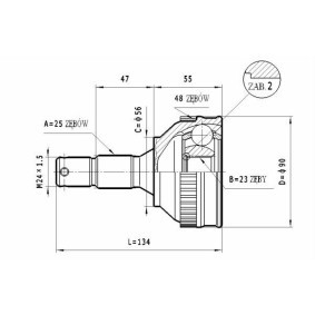 Gelenksatz, Antriebswelle C.260 von STATIM günstig für 29,98 € online kaufen