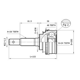Gelenksatz, Antriebswelle C.567 von STATIM günstig für 25,99 € online kaufen