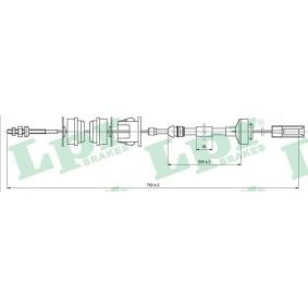 Kupplungsseil des Herstellers LPR - Originalware Artikelnummer: C0338C