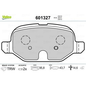 Bremsbackensatz 564003 von VALEO günstig für 48,14 € online kaufen