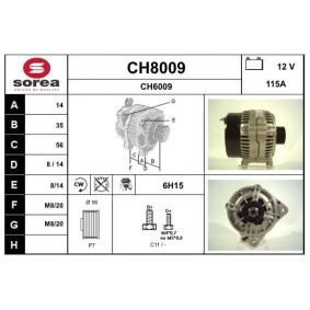 Køb Generator af SNRA CH8009 til den lave pris 2080,26 DKK