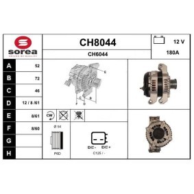 Køb Generator af SNRA CH8044 til den lave pris 2711,56 DKK