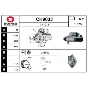 Acquista Motorino avviamento da SNRA CH9033 a buon mercato per soli 168,02 €