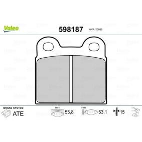 Compre Pastillas de freno de VALEO online para Simca 1200 S Coupé a precios moderados