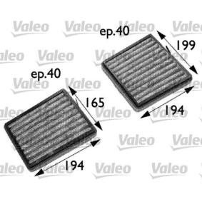 Innenraumfilter für MERCEDES-BENZ von VALEO