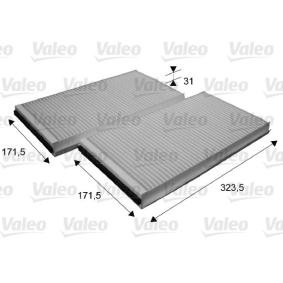 Innenraumfilter 698863 von VALEO günstig für 26,22 € online kaufen