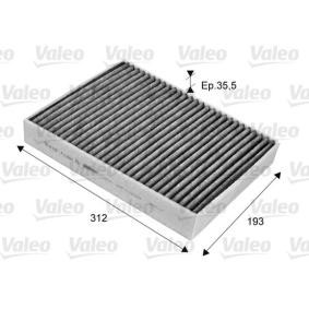 Compre Filtro, ar do habitáculo da VALEO 715704 a um preço baixo por 16,47 €