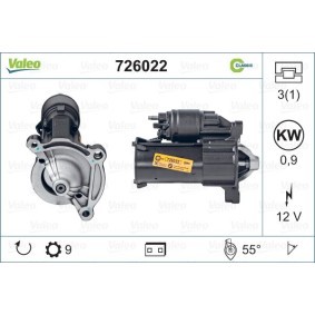 Anlasser 726022 von VALEO günstig für 195,48 € online kaufen