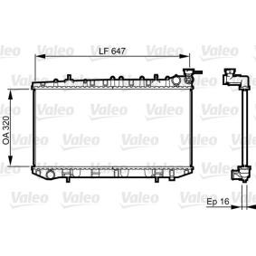 Kühler, Motorkühlung 731664 von VALEO günstig für 73,21 € online kaufen