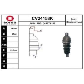 Gelenksatz, Antriebswelle CV24158K von EAI günstig für 70,04 € online kaufen