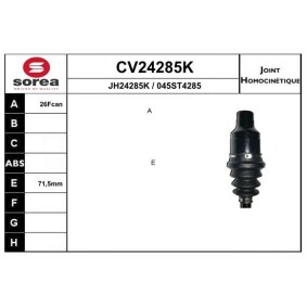 Gelenksatz, Antriebswelle CV24285K von EAI günstig für 109,78 € online kaufen