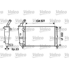 Kühler, Motorkühlung 734237 von VALEO günstig für 129,51 € online kaufen