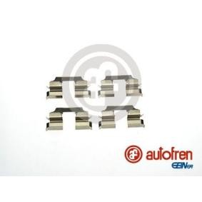 Compre Kit de accesorios, pastillas de frenos de AUTOFREN SEINSA online para Kangoo II / Grand Kangoo (KW, KW0/1) a precios moderados