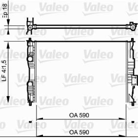 Kühler, Motorkühlung 735118 von VALEO günstig für 192,48 € online kaufen