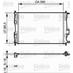 Kühler, Motorkühlung 735119 von VALEO günstig für 112,11 € online kaufen